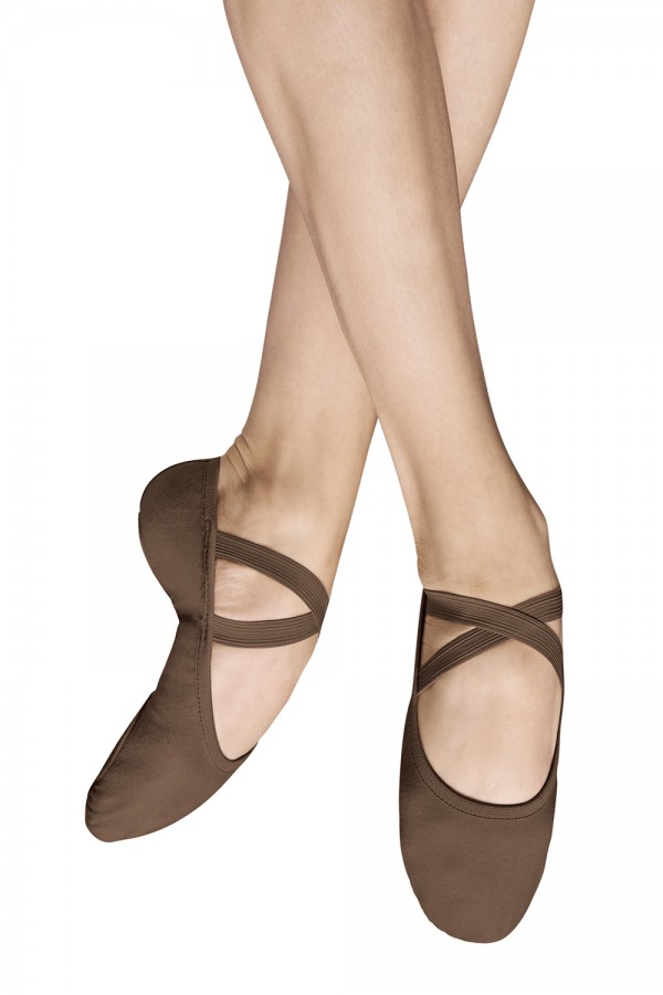 bloch brown ballet shoes