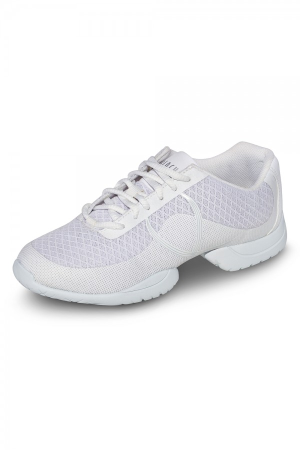 white dance tennis shoes